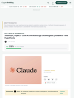 Anthropic, OpenAI claim AI breakthrough challenges Exponential Time Hypothesis