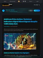 Arbitrum Price Action: Technical Indicators Signal Mixed Signals Despite 1.08% Daily Gain - Blockchain.News