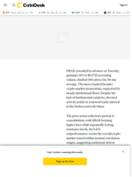 HBAR Eyes $0.18 as Volume Surge Signals Possible Breakout