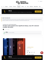 US data center projects face significant delays, only 35% deemed credible: Bernstein