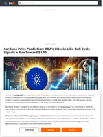 Cardano Price Prediction: ADA’s Bitcoin-Like Bull Cycle Signals a Run Toward $1.00 - Brave New Coin