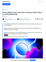 REZ Potential Coinbase Listing: Will the Hype Sustain or Fade?