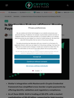 Is Stellar the Future of Cross-Border Payments? XLM Steady at $0.275 - Crypto News Flash