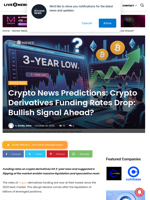 Crypto News Predictions: Crypto Derivatives Funding Rates Drop: Bullish Signal Ahead? | Live Bitcoin News