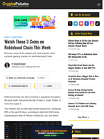 Watch These 3 Coins on Robinhood Chain This Week