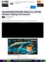 120,000,000,000,000 Shiba Inu (SHIB): Whales Taking Full Control