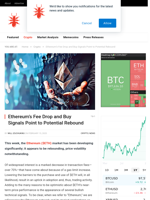 Ethereum’s Fee Drop and Buy Signals Point to Potential Rebound - NullTX