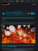 Polymarket odds hold at 99.95% for BTC above $54K by July 20 - Blockchain.News