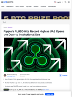 Ripple’s RLUSD Approved in Abu Dhabi as Market Cap Hits $1.26B