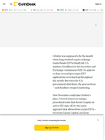 Crypto ETFs: November Could Be the New October for U.S. After Shutdown Delays SEC Decisions