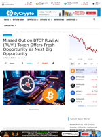 Missed Out on BTC? Ruvi AI (RUVI) Token Offers Fresh Opportunity as Next Big Opportunity