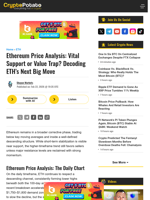 Ethereum Price Analysis: Vital Support or Value Trap? Decoding ETH’s Next Big Move