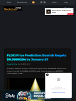FLOKI Price Prediction: Bearish Targets $0.0000286 by January 29 - Blockchain.News