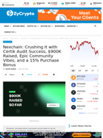 Nexchain: Crushing It with Certik Audit Success, $900K Raised, Epic Community Vibes, and a 15% Purchase Bonus