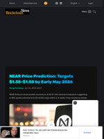 NEAR Price Prediction: Targets $1.35-$1.50 by Early May 2026 - Blockchain.News