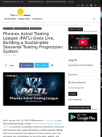 Phemex Astral Trading League (PATL) Goes Live, Building a Sustainable Seasonal Trading Progression System