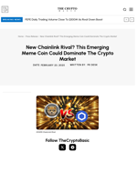 New Chainlink Rival? This Emerging Meme Coin Could Dominate The Crypto Market