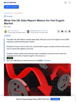 Something Just Broke in the US Economy: How Will Crypto React?