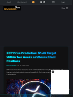 XRP Price Prediction: $1.65 Target Within Two Weeks as Whales Stack Positions - Blockchain.News