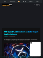 XRP Eyes $1.60 Breakout as Bulls Target Key Resistance - Blockchain.News