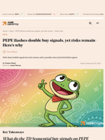 PEPE flashes double buy signals, yet risks remain - Here's why - AMBCrypto