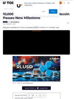10,000,000 RLUSD Minted as Stablecoin Passes New Milestone