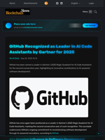 GitHub Recognized as Leader in AI Code Assistants by Gartner for 2025 - Blockchain.News
