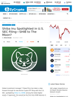Shiba Inu Spotlighted in U.S. SEC Filing—SHIB to The Moon? ⋆ ZyCrypto