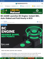 BC.GAME Launches BC Engine: Instant $BC, Auto-Staked and Paid Hourly in BCD - TheNewsCrypto