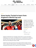 Kane backs Tuchel to learn from England's World Cup exit