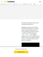 Is This the Indicator That BTC Treasury Companies Have Hit a Bottom?