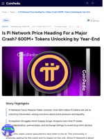 Is Pi Network Price Heading For a Major Crash? 600M+ Tokens Unlocking by Year-End