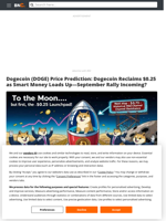Dogecoin (DOGE) Price Prediction: Dogecoin Reclaims $0.25 as Smart Money Loads Up—September Rally Incoming? - Brave New Coin