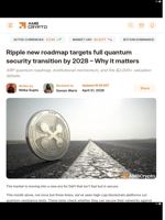 Ripple new roadmap targets full quantum security transition by 2028 - Why it matters - AMBCrypto