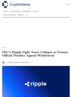 SEC’s Ripple Fight Nears Collapse as Former Official Predicts Appeal Withdrawal - Crypto-News.net