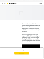 LTC Price Analysis: Litecoin Holds Support Level as Layer-2 Launch Signals Broader Utlity