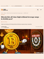 Bitcoin hits all-time high without leverage surge — Is $120K next? - AMBCrypto
