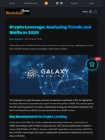 Crypto Leverage: Analyzing Trends and Shifts in 2025 - Blockchain.News