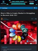 Here's Why is Crypto Market is Struggling to Recover (Feb 13)?