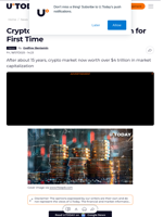 Crypto Market Cap Tops $4 Trillion for First Time