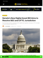Senate’s New Digital Asset Bill Aims to Resolve SEC and CFTC