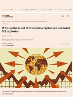 Why capital is not flowing into crypto even as Global M2 explodes - AMBCrypto