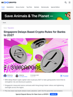 Singapore Delays Basel Crypto Rules to 2027