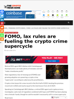 FOMO, lax rules are fueling the crypto crime supercycle - The Crypto News Wire