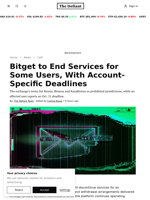 Bitget to End Services for Some Users, With Account-Specific Deadlines | The Defiant