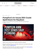 PumpFun’s In-house DEX Could Spell Doom for Raydium - 