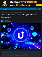 UChain Trends Sideways Despite Market Downtrend