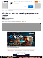 Ripple vs. SEC: Upcoming Key Date to Watch