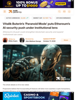 Vitalik Buterin's ‘Paranoid Mode’ puts Ethereum’s AI security push under institutional lens - AMBCrypto