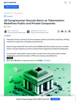 Tokenized Stocks Stir Debate on Regulation, Market Transparency